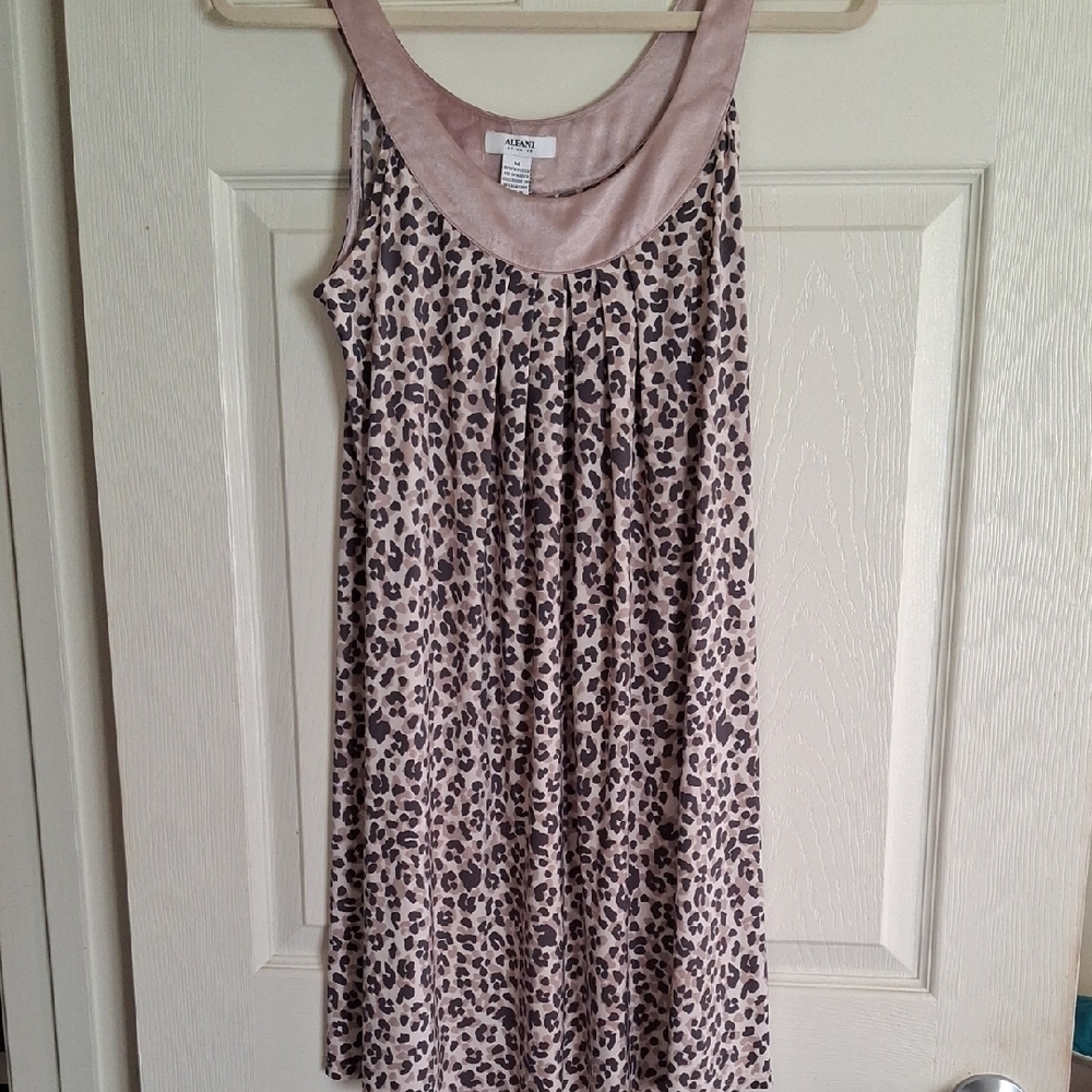 Leopard Print Intimate Sleeveless Sleepwear